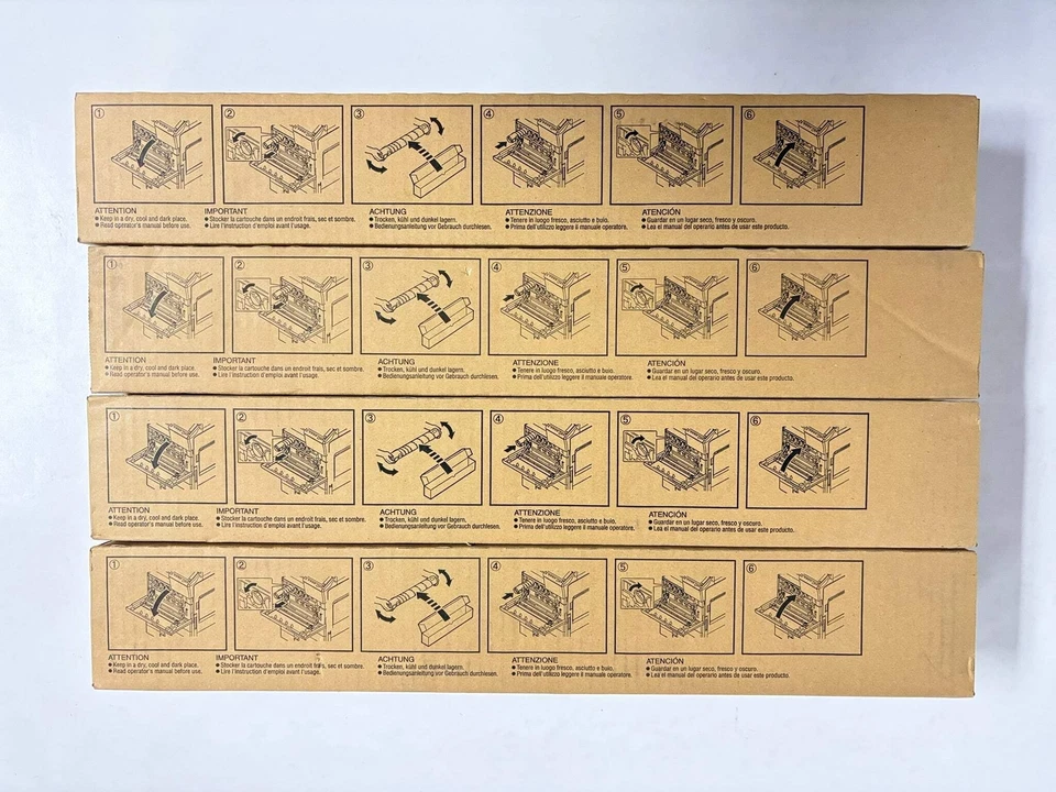 4 OEM Muratec MFX-C3690,C3090,C2590 TS3690 CMYK Toner A8DA4M1,A3M1,A2M1,A1M1 - Image 4 of 4