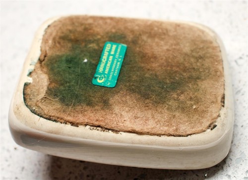 Vintage New York Tel Ash Tray Green Desktop Rotary Phone - Picture 5 of 5