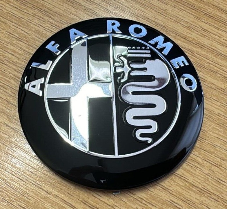 147 159 GT Mito Front Badge Pair Of Metal Emblem Badges For Alfa