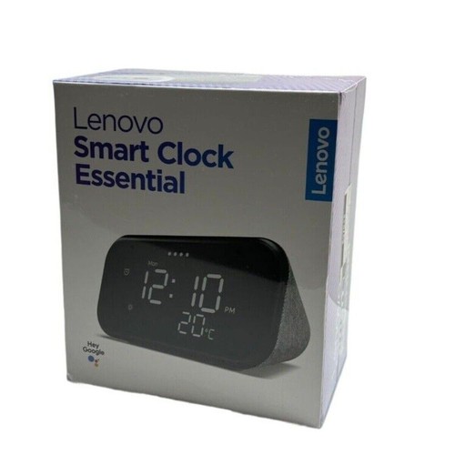 Lenovo Smart Clock Essential With Google Assistant : Hemp Grey - Wifi Connecting - Bild 8 von 13