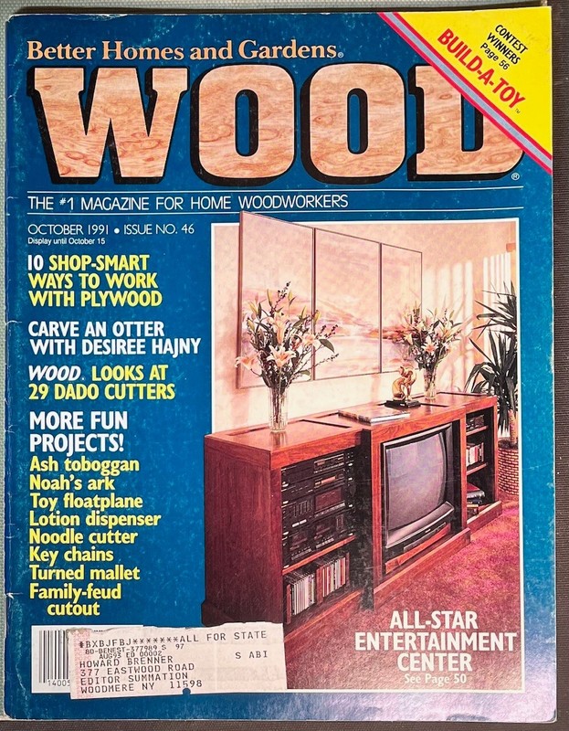 Vintage Wood Magazine : October 1991: Issue # 46