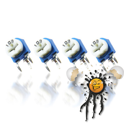 4 x Potentiometer RM063 Poti 100Ohm - 1MOhm Set Trimmer