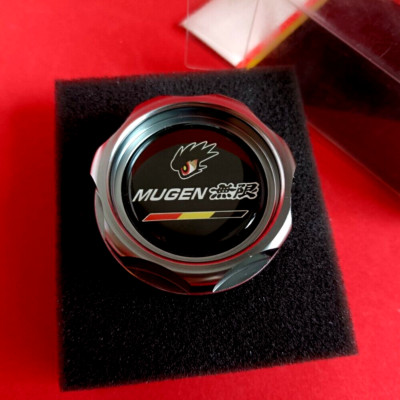 GUNMETAL MUGEN ENGINE OIL FILLER CAP for CIVIC ACCORD RSX K20A S2000 FIT CR-Z SI