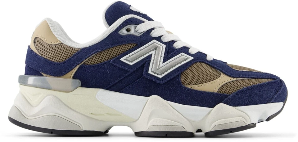 New Balance 9060 Champiñón Azul Marino GC9060BF GS y Mujer Talla Nuevo Foto 2 de 4