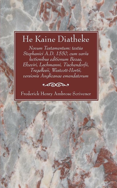 He Kaine Diatheke (taschenbuch)