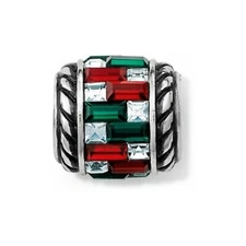 Brighton St. Michel   SPACER - BEAD - CHARM  Red Green  Clear - RT-$33.00 -NWOT