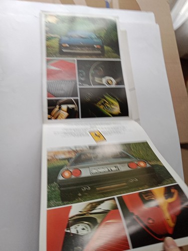 Ferrari 308 GTBi GTSi Lot de 2 Brochures Commerciales 1981 et 1982 U.S. Version - Foto 6 di 20