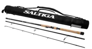 Daiwa Saltiga Inshore Travel SATRIN703MLFS Spinning Rod 7' ML, 3pc W/Travel Case