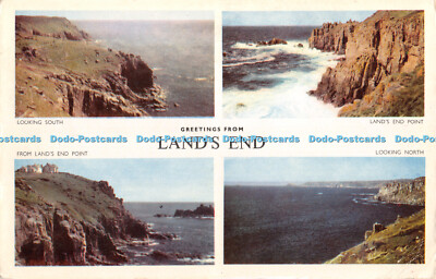 R377515 Grüße aus Land End Blick nach Süden Land Endpunkt Jarrold Cotman Colo
