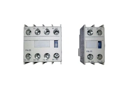 Hilfskontaktblock passend zu unseren AC-Schützern 2polig und 4polig vorhanden