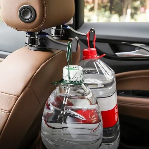 4Pcs Car multifunctional hook car rear seat small hook backrest creative hidden - Bild 3 von 5
