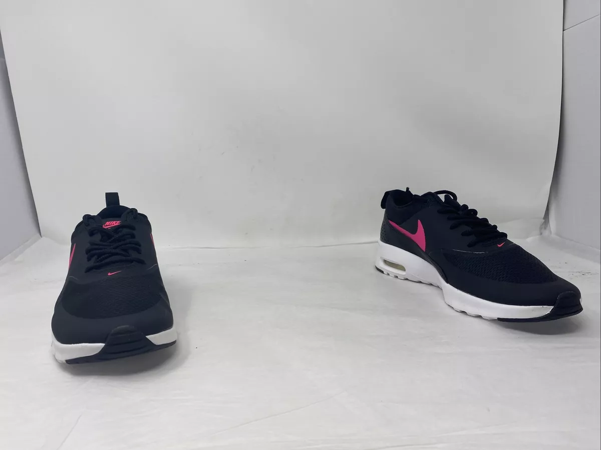 Nike air max thea black and pink hotsell