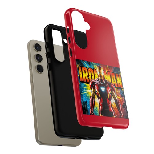 Iron Man Tough Cases, Samsung Galaxy Impact Resistant Marvel Comics Phone Cover, - Picture 41 of 117