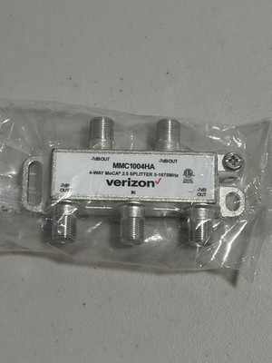 coaxial cable splitter 4 Way Moca 2.5 Splitter 5-1675 MHz