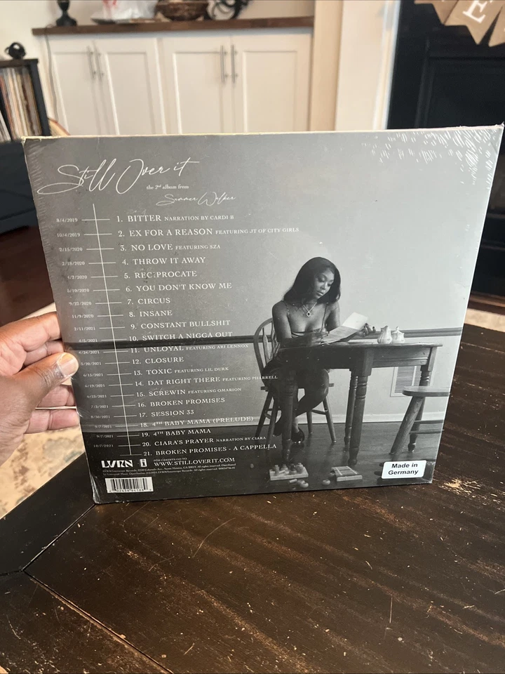 Summer Walker Still Over It TARGET EXCLUSIVE White Vinyl NEW - w Bonus Song Foto 3 de 3