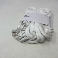 NIKE Everyday Cushioned Ankle Socks 6-Pair White M W6-10/M6-8 