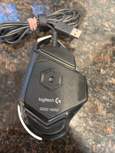 Logitech - G502 HERO Wired Optical Gaming Mouse with RGB Lighting -USED “Works” - Picture 7 of 11