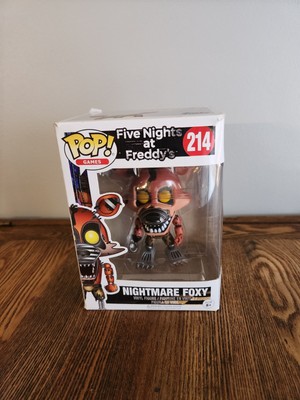 Funko Pop! Five Nights at Freddy's Nightmare Foxy #214 Vinyl Figure NEW IN BOX!