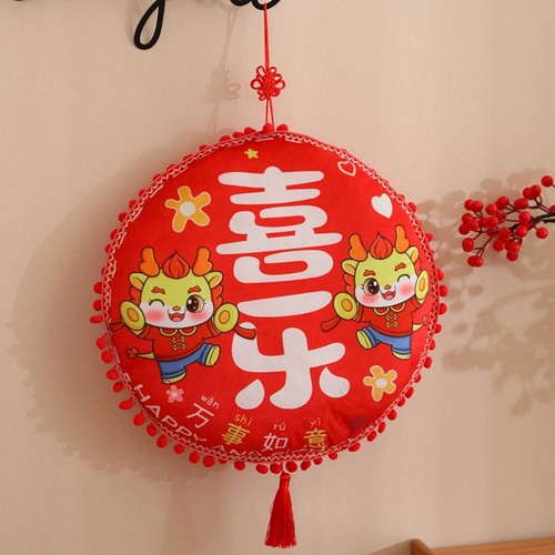 Hanging Chinese Knot Plush Pendant Spring Festival Decorations Spring Festival - Picture 2 of 15