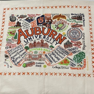 Catstudio Dish Towel, Auburn University Tigers Hand Towel