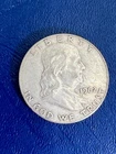 1962-D Franklin Half Dollar 90% Silver Denver Mint Big US Coins Auction NR