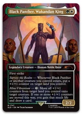 Black Panther, Wakandan King #1747 (NM) Secret Lair Drop SLD Magic MTG