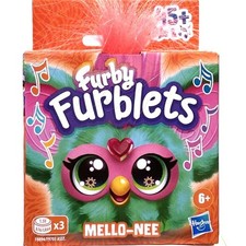 FURBY FURBLETS Electronic Plush MELLO-NEE w/CLIP 2" Age 6+ ~ New in Box