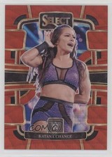 2024 Panini Select WWE Concourse Red Wave Prizm 29/99 Katana Chance #80 1co7