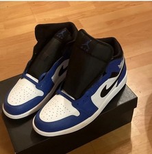 Air Jordan 1 MID Game Royal/Black-White nuovo con scatola
