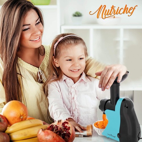 NutriChef Máquina Eléctrica de Servir Suave y Sorbete Máquina para Hacer Postres Congelados (Usado) - Imagen 7 de 7