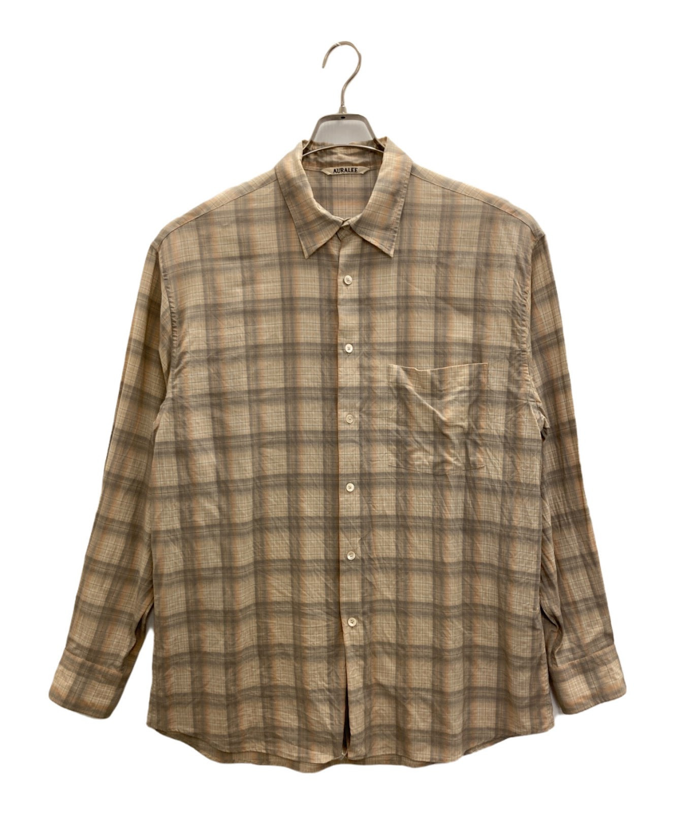 AURALEE SUPER LIGHT WOOL CHECK SHIRTS | eBay AURALEE SUPER LIGHT WOOL CHECK SHIRTS | eBay