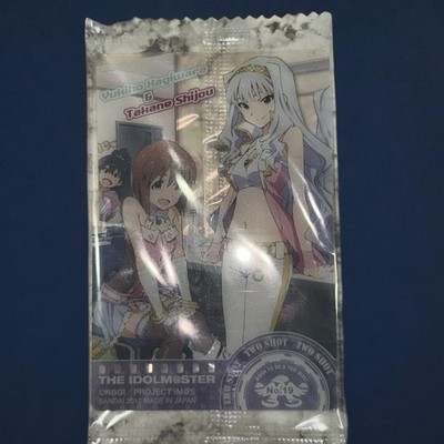 Yukiho Hagiwara Takane Shijou The Idol Master Card 19 Bandai 2012 Japanese