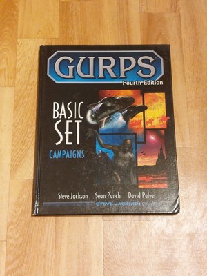 GURPS, Basic Set Campaigns 4th edition, Hardcover, Steve Jackson Games, RPG