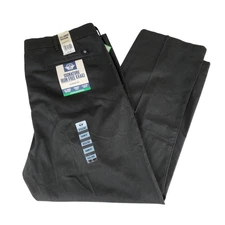Dockers Pants Mens 42x30 Charcoal Iron Free Khaki Classic Fit Flex Waistband