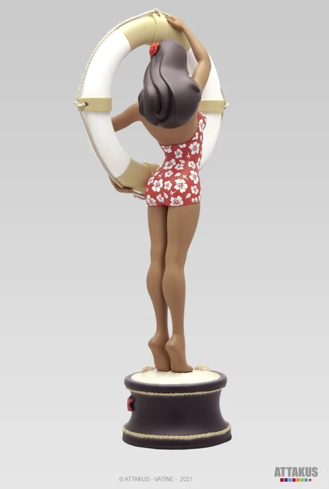 Figurine résine Yuku Leelee - collection Pin-Up - Made in France by ATTAKUS - Photo 2/4