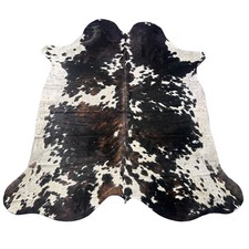 Tricolor Cowhide Rug 45.75 sq ft Size: 8x7 feet Colombia-34