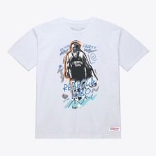 Unisex Mitchell & Ness Rebecca Lobo White New York Liberty Chalked Up T-Shirt -