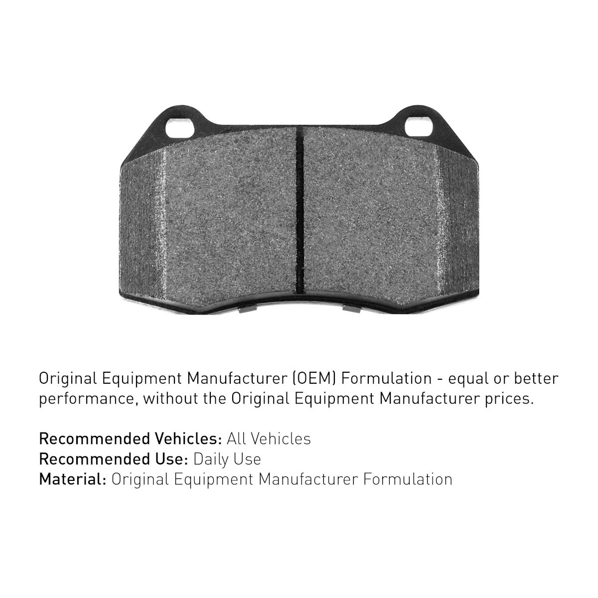 2551-0491-19 R1 Concepts Brake Pad Sets 2-Wheel Set Rear for Lotus Exige Tesla
