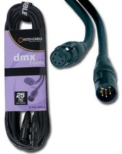 American DJ AC5PDMX10 5-Pin Dmx Polyvinyl Chloride Cable Dufoil 10 Feet Tinned