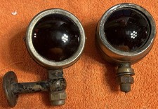 Original Vintage Early Tail Lights Lamps Glass Lenses Old Car Truck Motorcycle