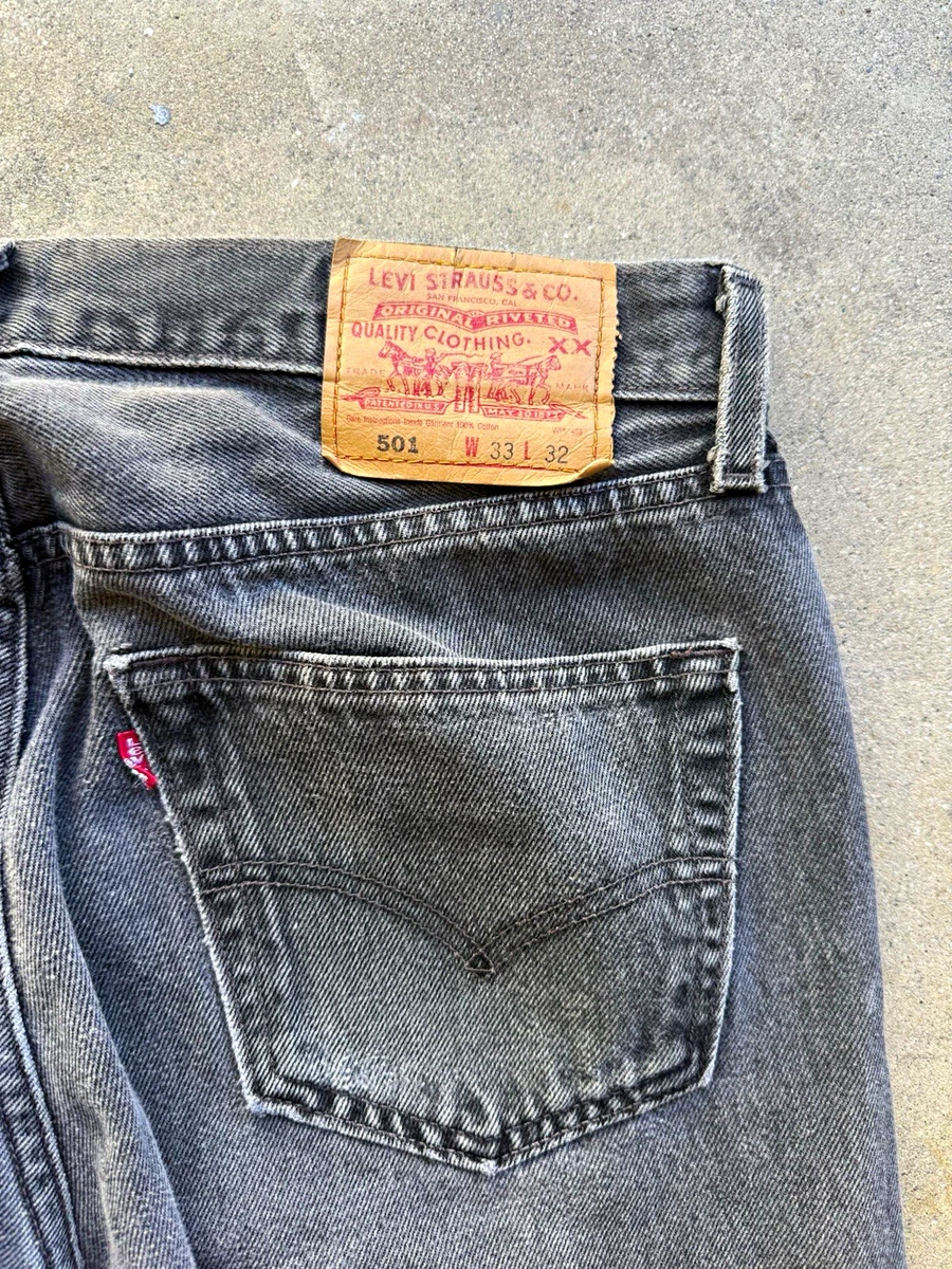 Levi's 501 Black Jeans for Men for sale - eBay