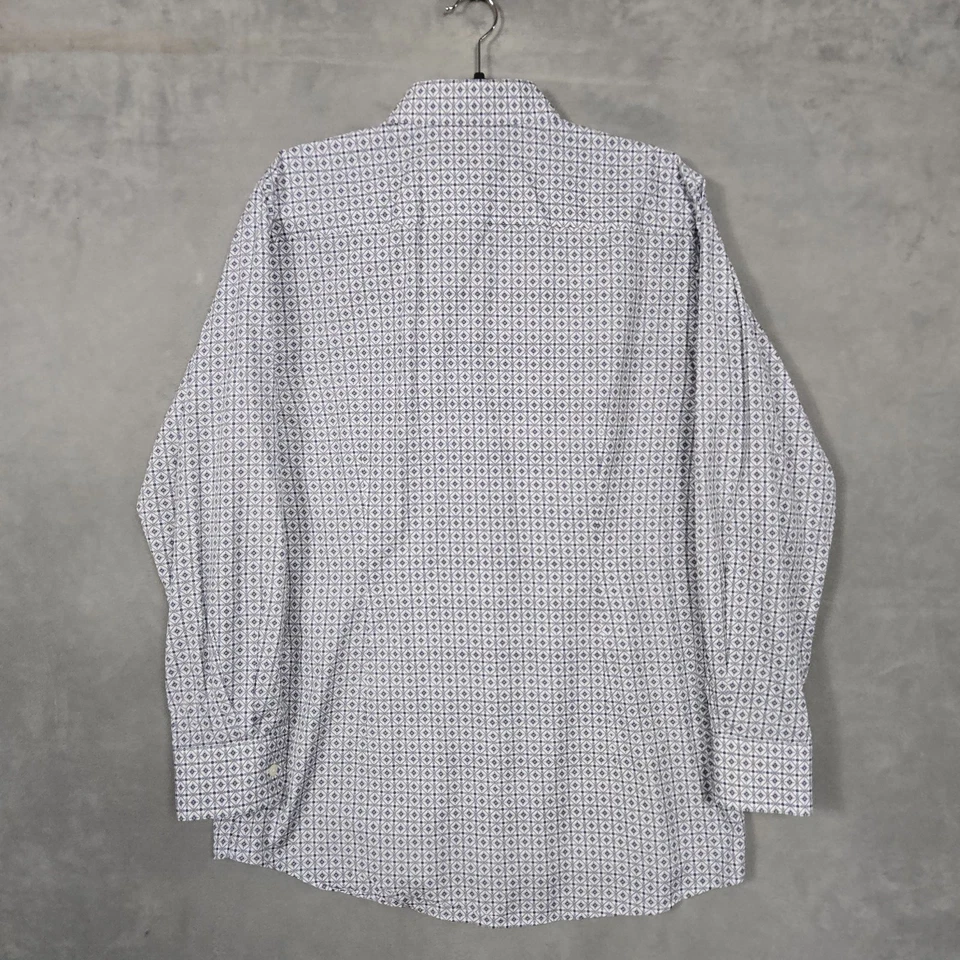 Camisa Eton Hombre 16.5/42 Ajuste Contemporáneo Estampado Geométrico AOP Foto 4 de 4