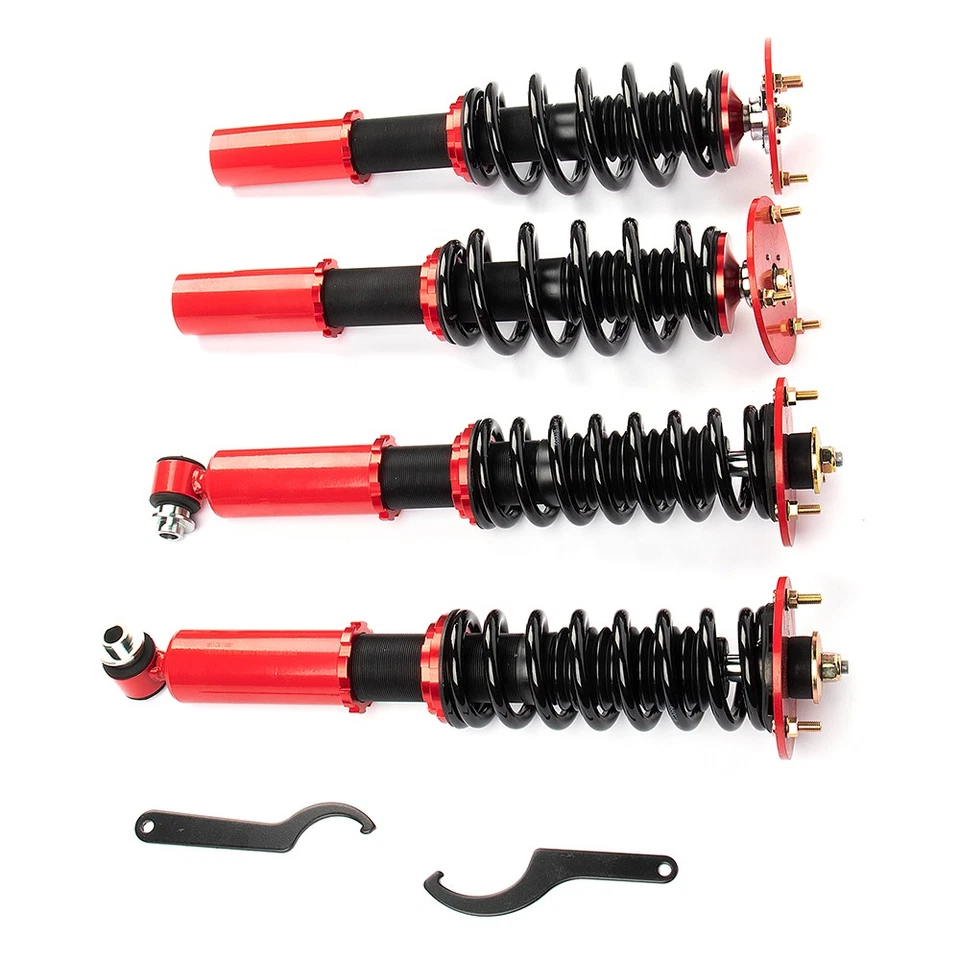 For 04-10 BMW 525I 528I 530I 535I 5 Series E60 Adj. Height Coilovers Shock 4pcs — 第 2/4 张图片