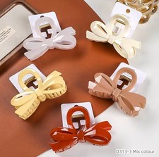 New Bow butterfly Hairclip for Women Stylish and High-end Hair Accessory 6piece