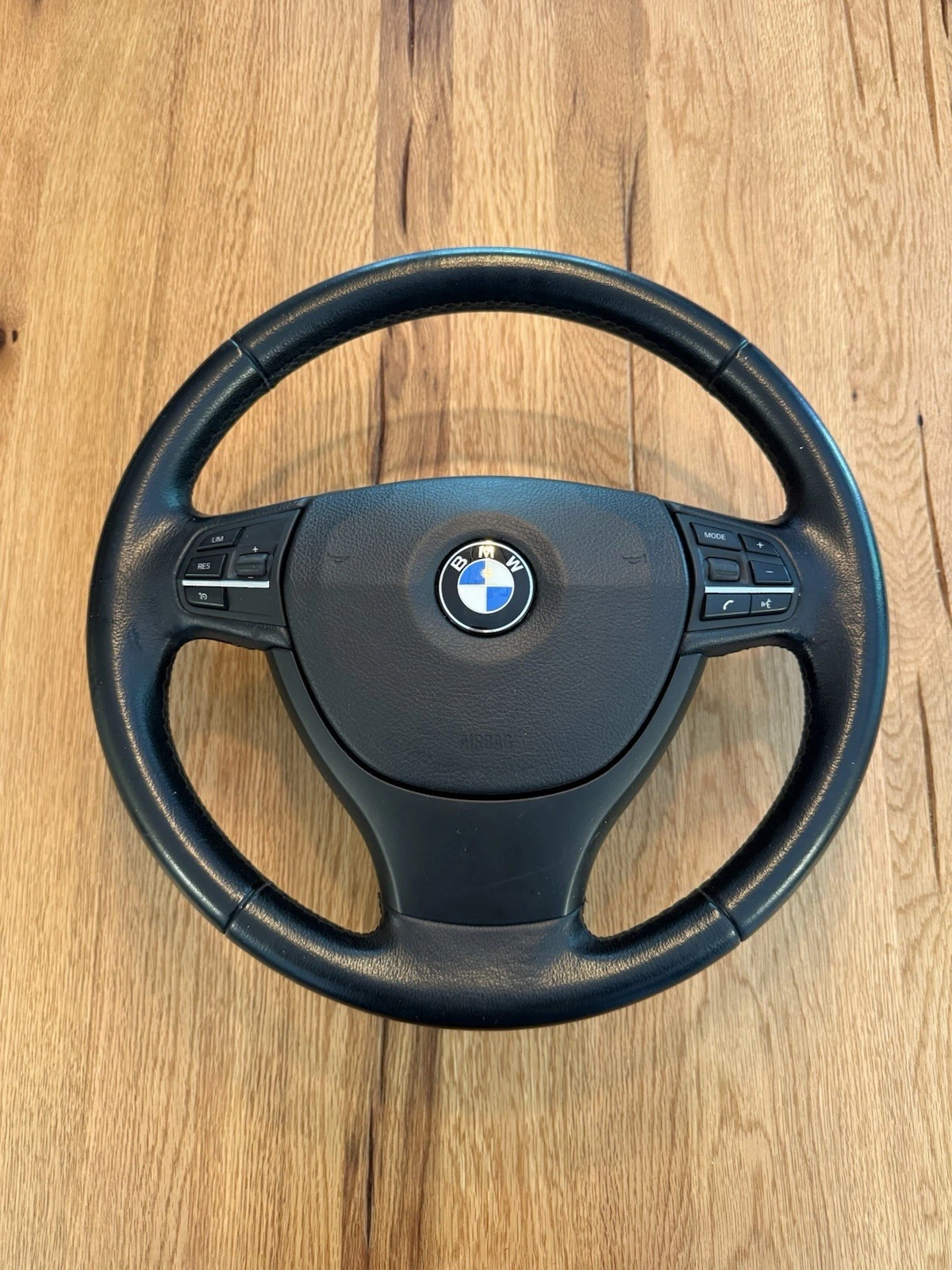 BMW 5 Series F10-F11 Steering Wheel OEM Genuine No Paddles - Used Condition
