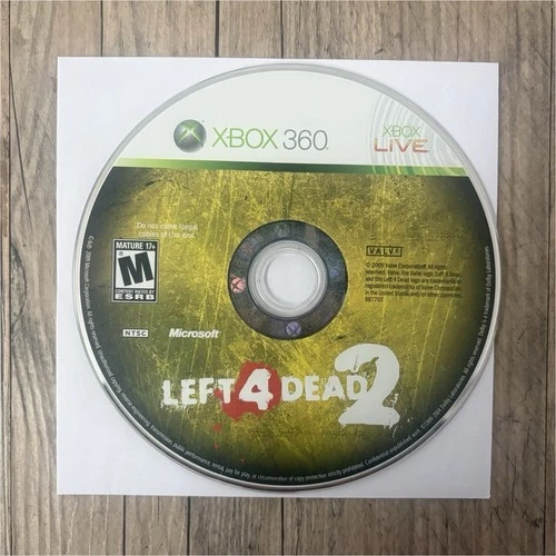 Left 4 Dead 2 (Microsoft Xbox 360, 2009) - DISC ONLY