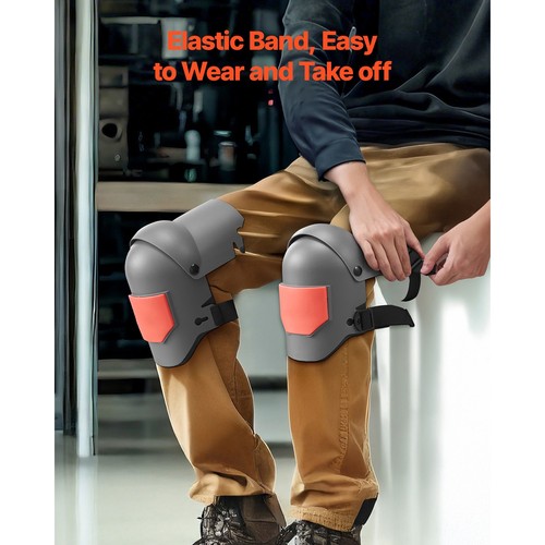 Knee Pads for Work Extra Thick for Construction Flooring Cleaning Roofing - Picture 6 of 12