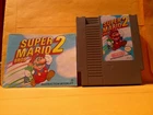 Nintendo Entertainment System NES 1985 Super Mario Bros 2 Game with inst booklet