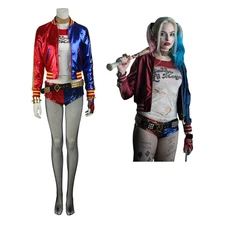 Suicide Squad Harley Quinn V2 Cosplay Costume | DC Outfit