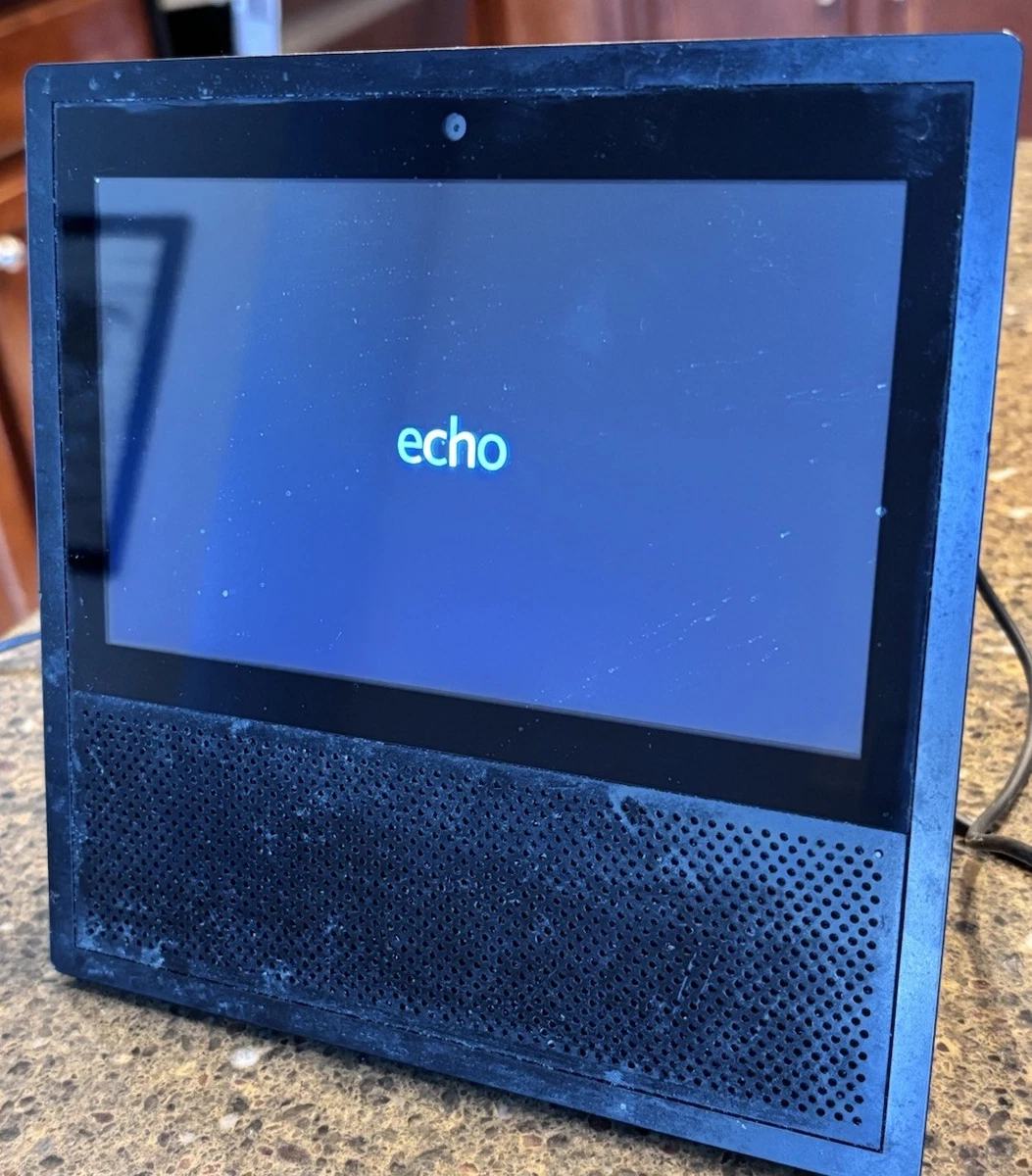 Amazon Echo Show (1st Generation) Alexa Black Smart Speakers for